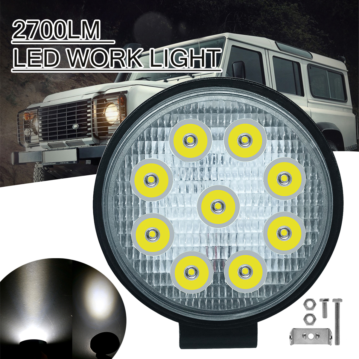 27W-9-LED-Work-Spot-Light-Round-Lamp-SUV-Car-Truck-Van-Boat-4WD-ATV-UTV-1614746