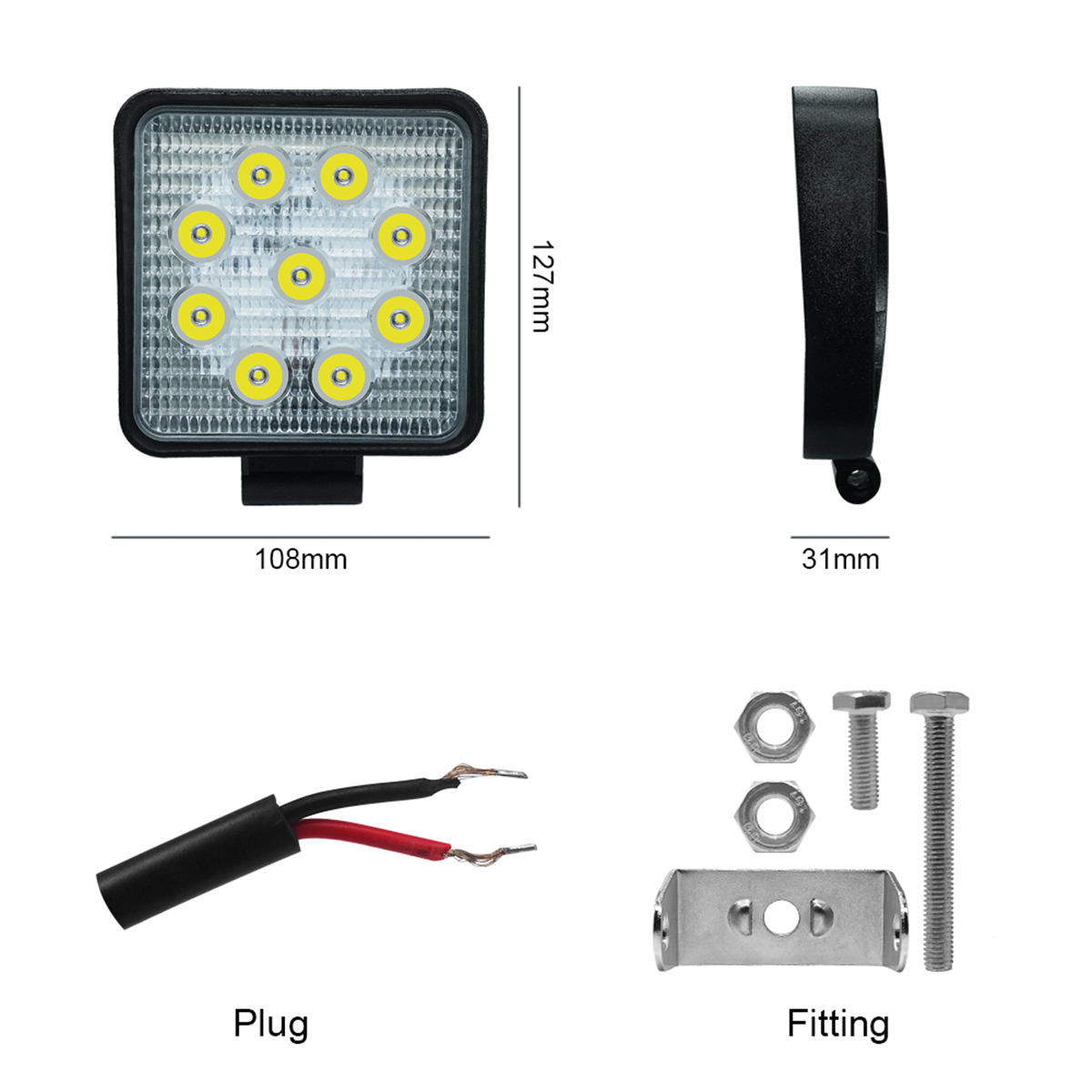 27W-LED-Square-Work-Light-Spot-Flood-Off-road-Driving-Lamp-SUV-Truck-UTV-1614748