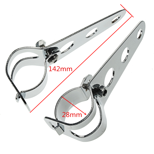 28mm-43mm-Motorcycle-Headlight-Mounting-Bracket-Motor-Bike-Adjuster-Fork-Mount-Clamp-Black-1198713