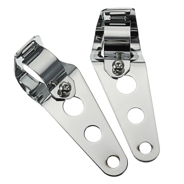 28mm-43mm-Motorcycle-Headlight-Mounting-Bracket-Motor-Bike-Adjuster-Fork-Mount-Clamp-Black-1198713