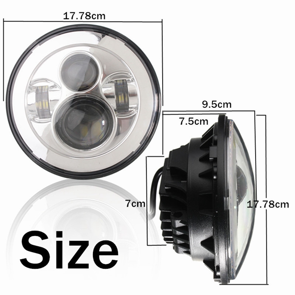 2PCS-7-Inch-40W-6500K-3200LM-LED-Projector-Headlights-For-Harley-Jeep-Wrangler-JKTJ-Hummer-1043763
