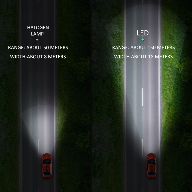 2PCS-90W-LHDRHD-H4-Bi-LED-HiLo-Mini-Projector-LED-Headlights-Lens-Retrofit-Bulb-12V-1631652