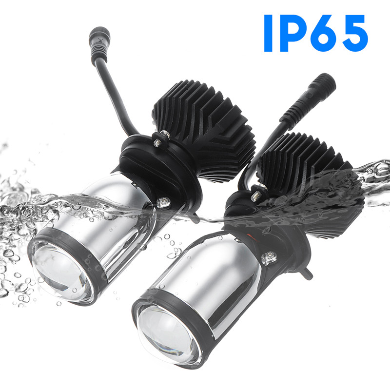 2PCS-90W-LHDRHD-H4-Bi-LED-HiLo-Mini-Projector-LED-Headlights-Lens-Retrofit-Bulb-12V-1631652