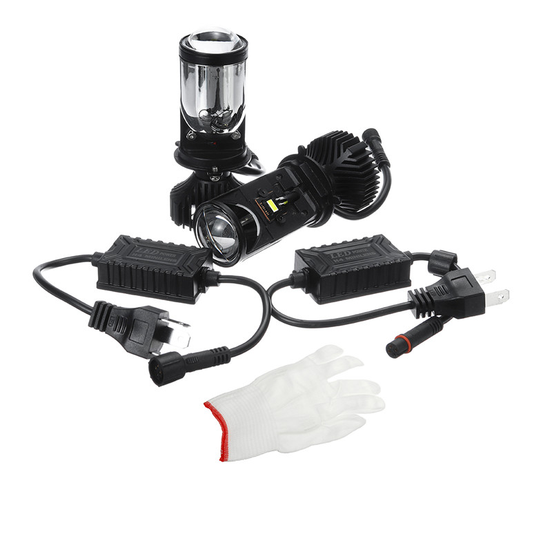 2PCS-90W-LHDRHD-H4-Bi-LED-HiLo-Mini-Projector-LED-Headlights-Lens-Retrofit-Bulb-12V-1631652