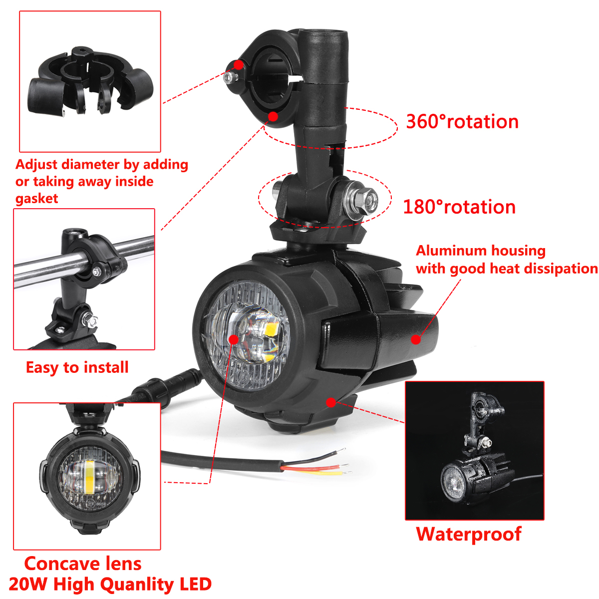 2Pcs-10-30V-20W-E9-Motorcycle-LED-Auxiliary-Fog-Spot-Light-Driving-Lamp-For-BMW-R1200-ADV-1821005