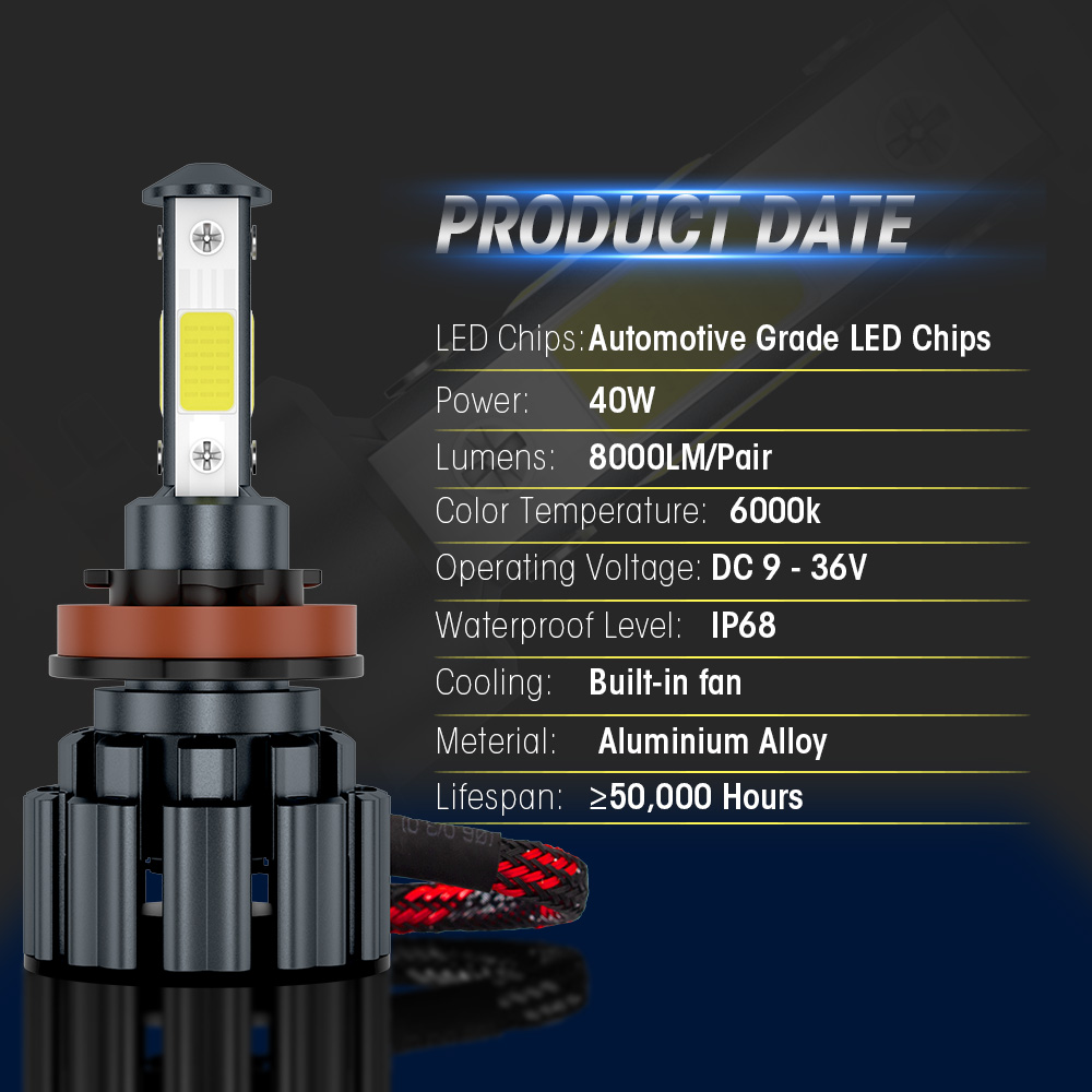 2Pcs-40W-8000LM-6000K-H4H790059006H11-LED-Headlights-Bulbs-High-And-Low-Beam-Bright-4-Side-9-36V-IP6-1647230