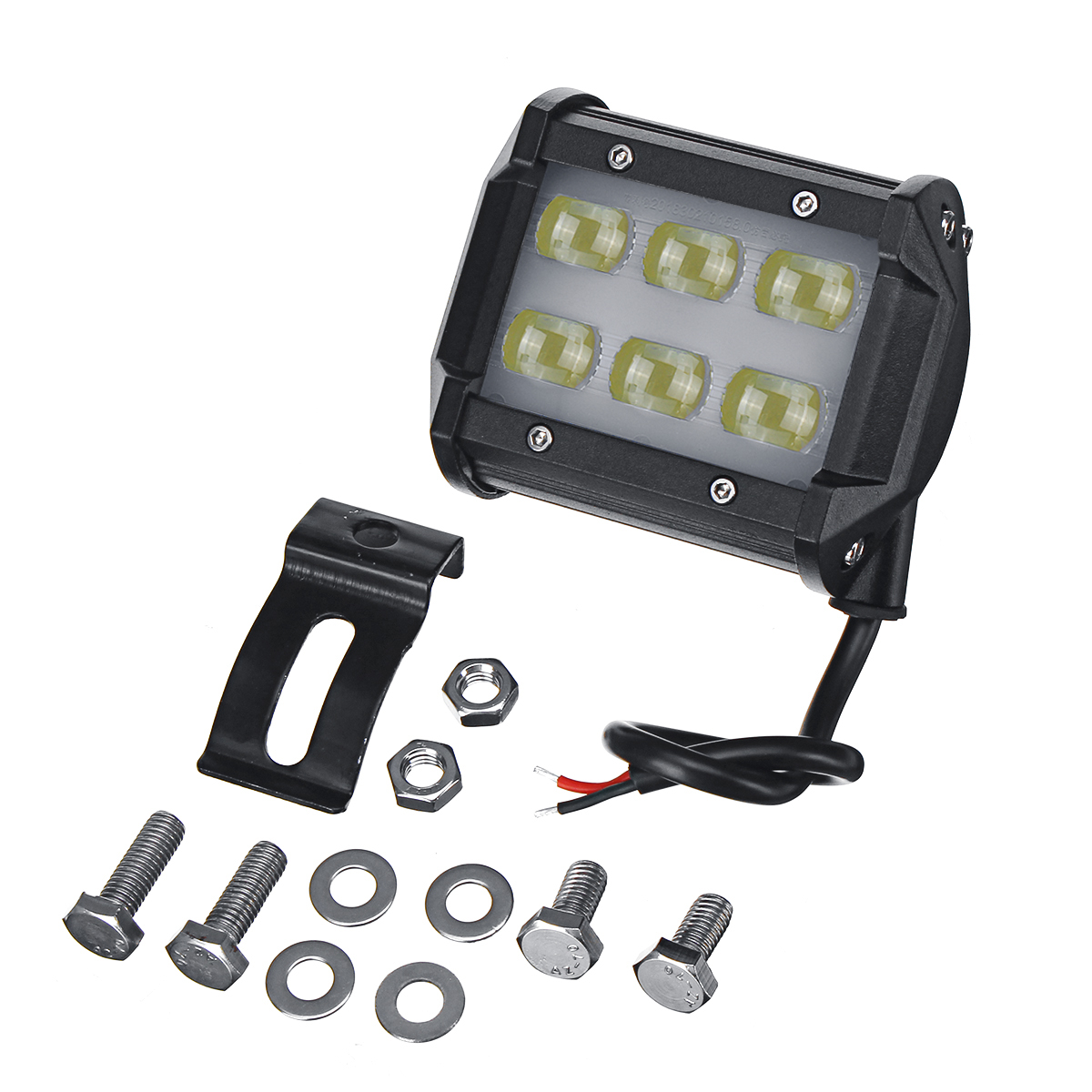 2Pcs-5D-LED-18W-Work-Light-Spot-Beam-Boat-Truck-Offroad-4WD-SUV-White-Lamp-IP67-1543873