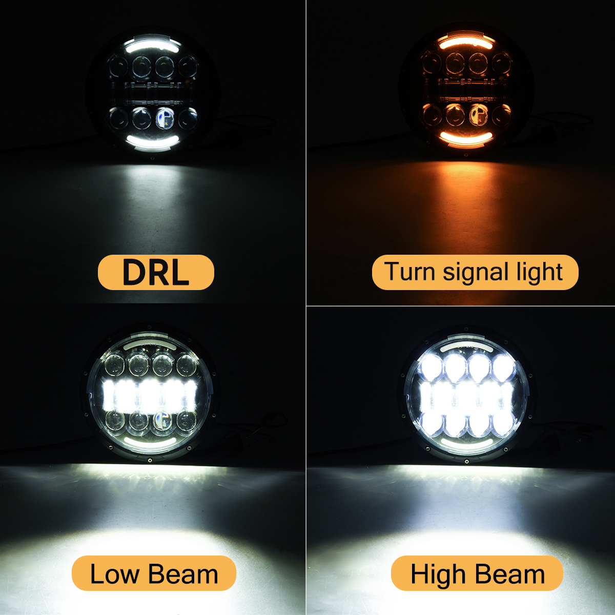 2Pcs-7-Round-LED-Projection-Headlights-Head-Lamp-HiLow-Beam-For-Jeep-Wrangler-1574739