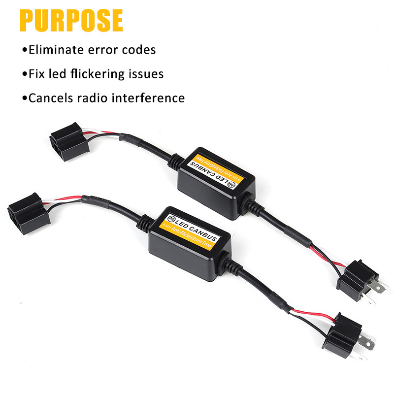 2pcs-12V-H7H4-25W-LED-Headlight-Decoder-Canbus-Error-Free-Resistor-Canceller-1688890
