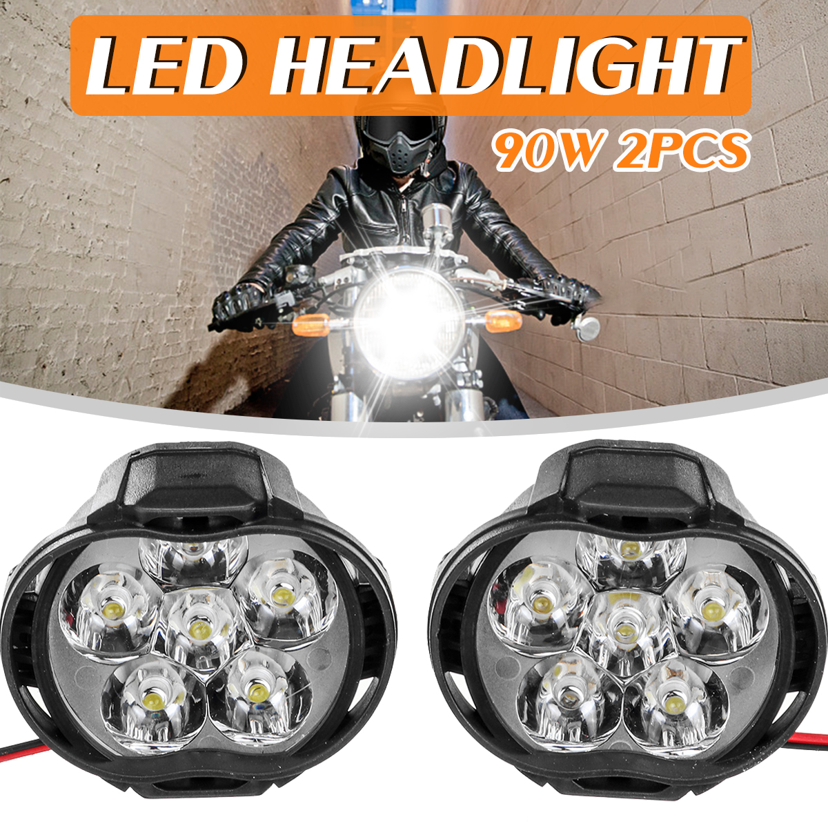 2pcs-469-LED-9-85V-10W-Black-Motorcycle-Headlights-Motorbike-Driving-Fog-Spot-Ligh-Switch-1542030