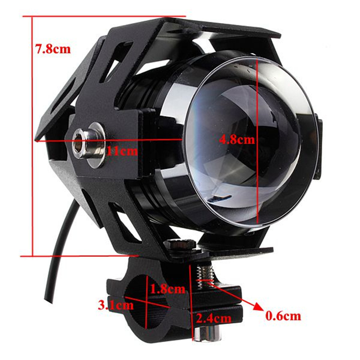2pcs-U5-Motorcycle-LED-Headlights-Black-Driving-Fog-Spot-HiLo-Light-with-Kill-Switch-1038495