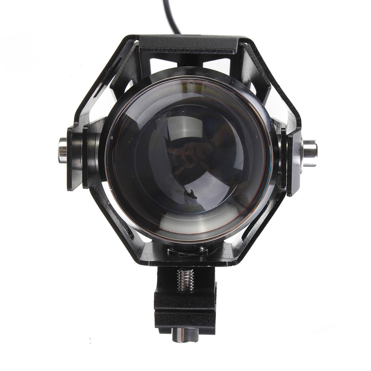 2pcs-U5-Motorcycle-LED-Headlights-Black-Driving-Fog-Spot-HiLo-Light-with-Kill-Switch-1038495
