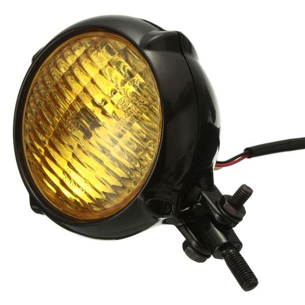 35W-12V-Motorcycle-Headlight-H4-Amber-Light-Headlamp-For-Harley-Bobber-Chopper-1040210