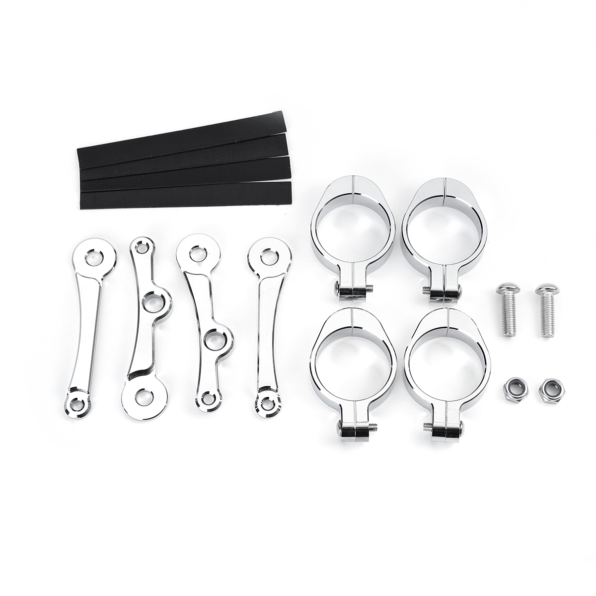 39mm---41mm-Aluminum-Headlight-Bracket-Turn-Lights-Holder-Universal-Custom-1615333
