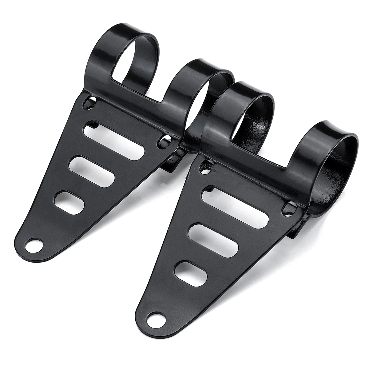 41mm-43mm-Motorcycle-Motorbike-Headlight-Mounting-Bracket-Adjuster-Universal-Fork-Mount-Clamp-Black--1633338