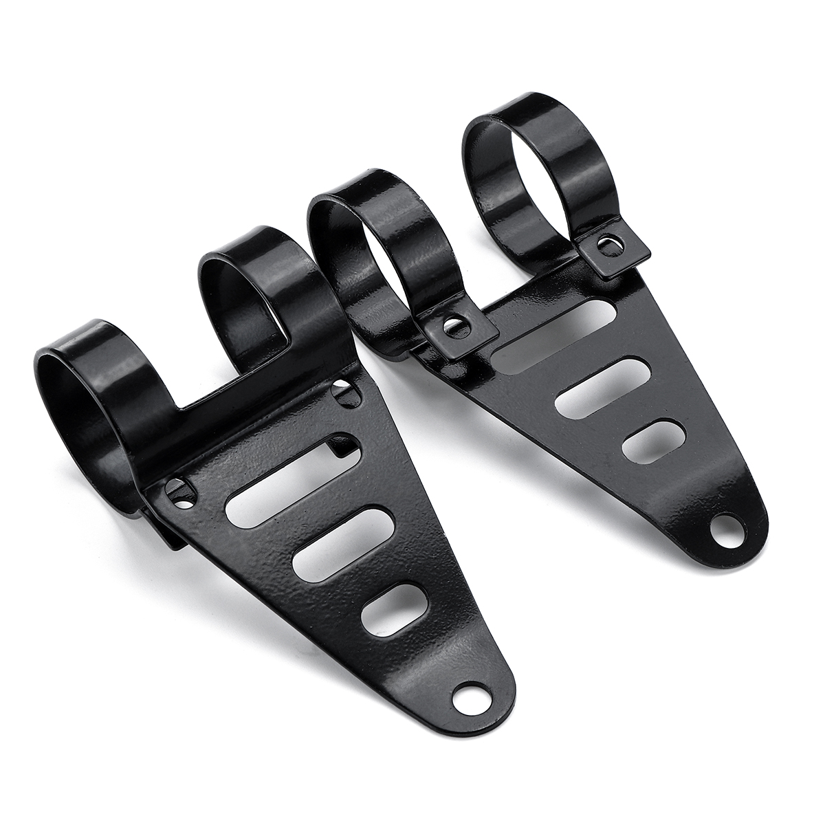 41mm-43mm-Motorcycle-Motorbike-Headlight-Mounting-Bracket-Adjuster-Universal-Fork-Mount-Clamp-Black--1633338