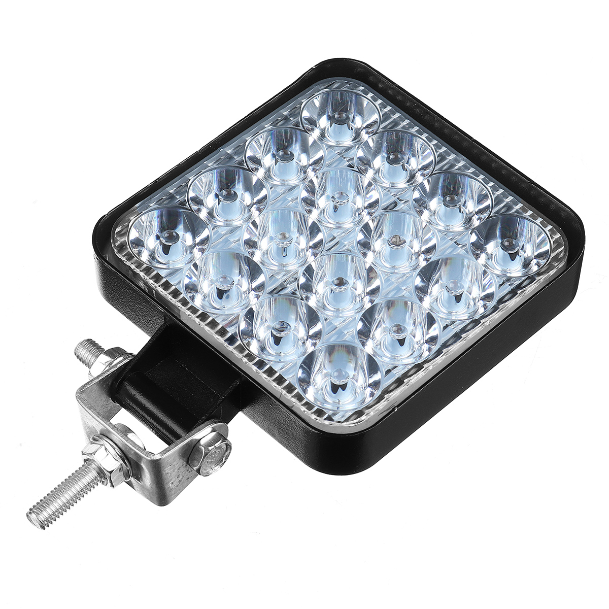 48W-6000K-3000LM-16-LED-WhiteYellowGreen-Work-Light-Bar--Flood-Spot-Fog-Lamp-Offroad-Driving-Truck-1816945