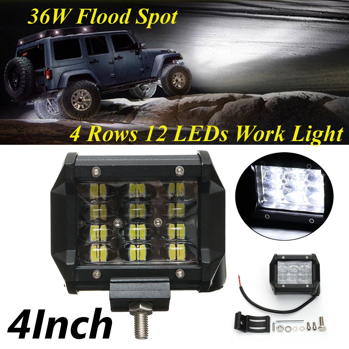 4inch-36W-6000K-LED-Work-Light-Bar-Flood-Spot-Offroad-Car-Driving-Lamp-Truck-4-Rows-1293113
