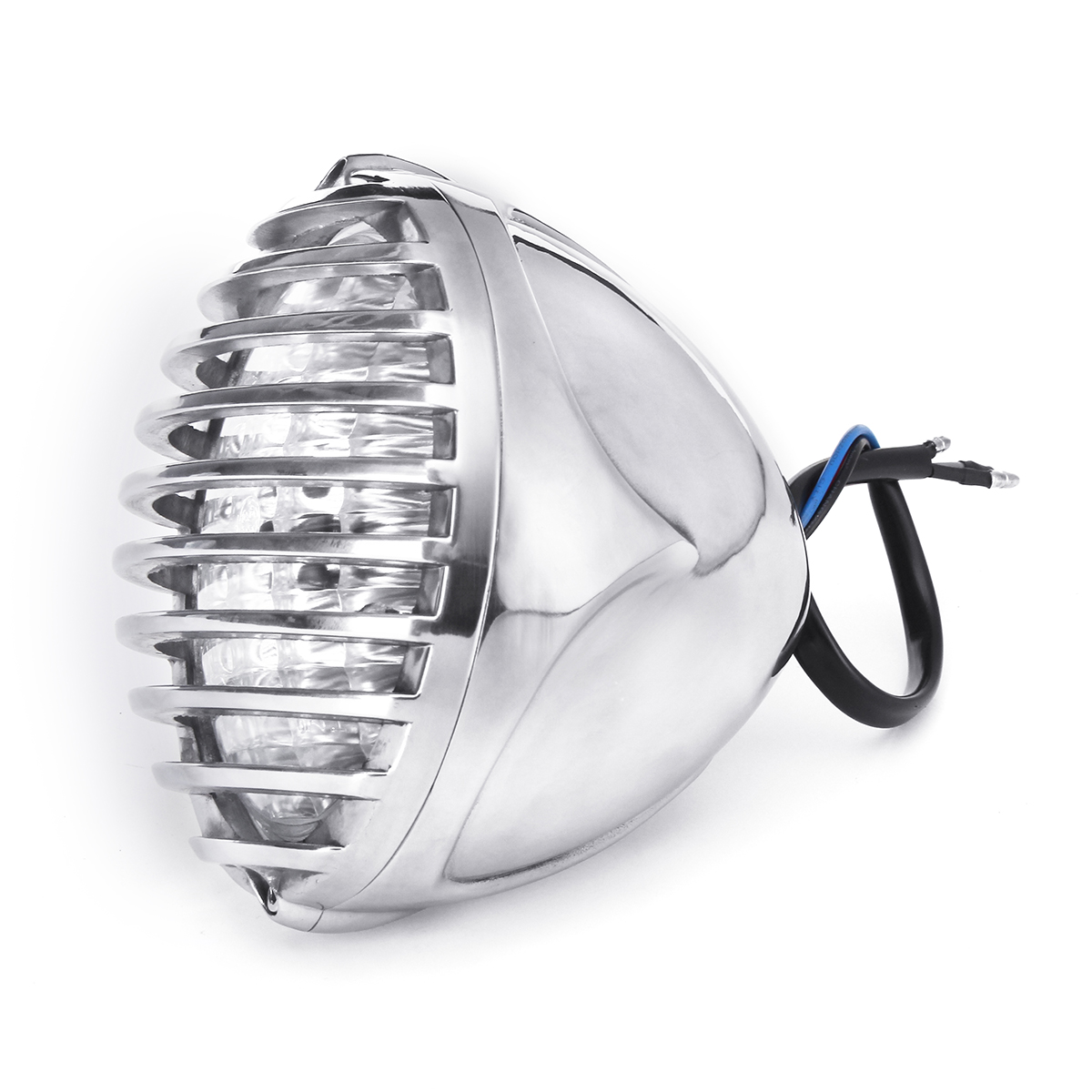 5-Inch-125mm-Motorcycle-H4-Headlight-With-Grill-Chopper-Bobber-Cafe-Racer-Amber-1497394