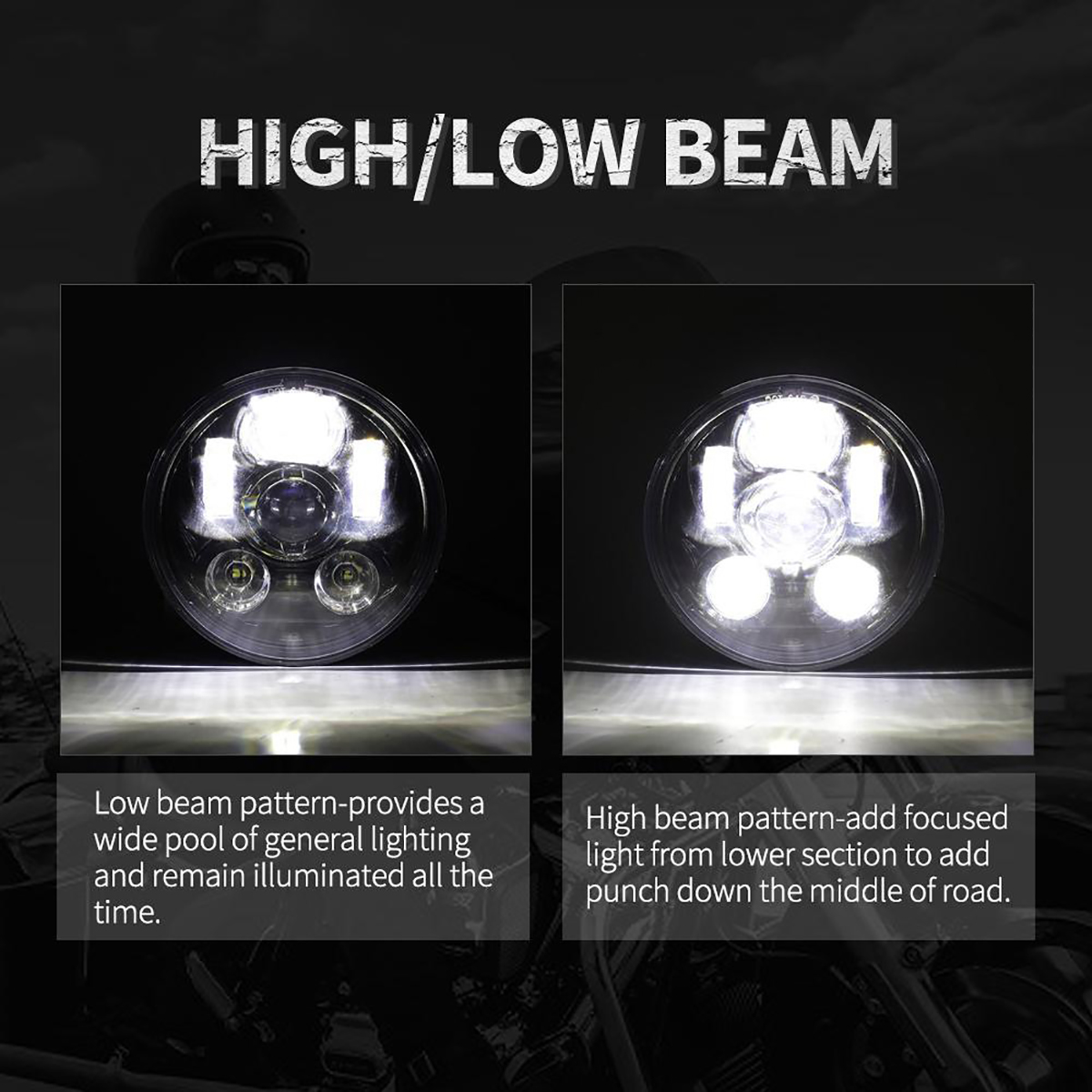 575-Inch-H4-H13-Motorcycle-LED-Headlights-Sealed-Projector-Hi-Lo-Beam-Head-Lamp-For-Harley-1635525