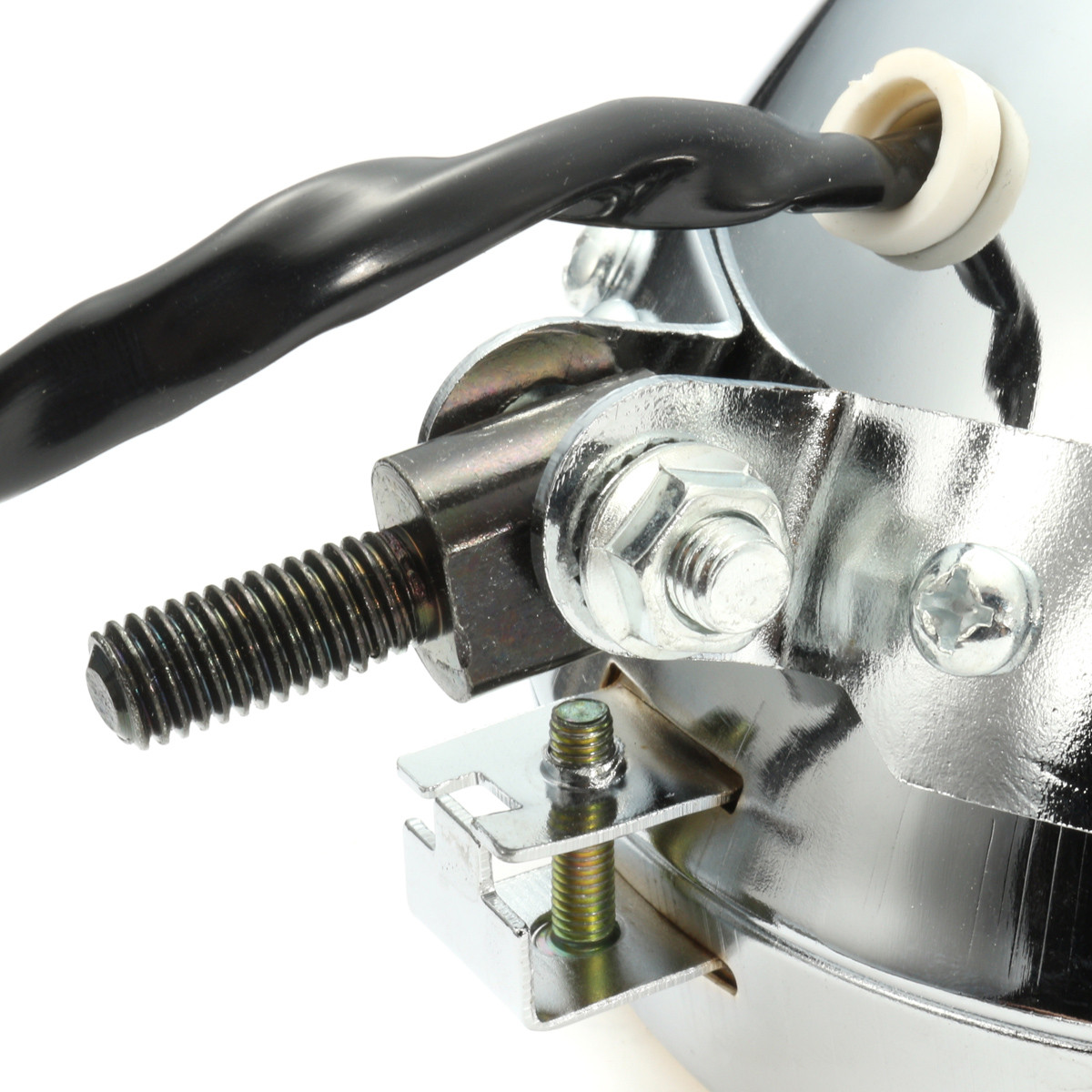 575quot-Motorcycle-Headlight-Light-Retro-Metal-Yellow-Len-For-Harley-Bobber-Chopper-1066035