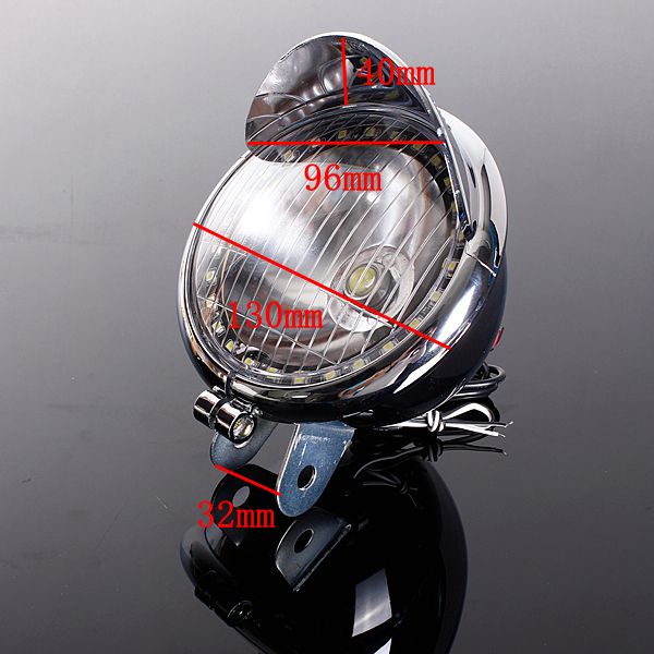 5W-Motorcycle-Angel-Eye-Fog-Headlight-Lamp-For-Harley-939864