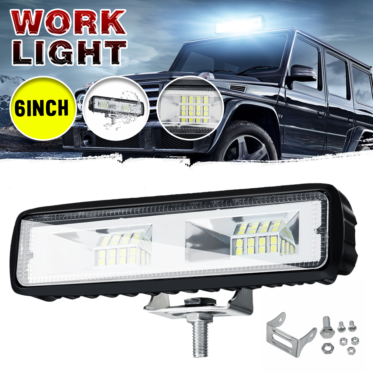6-inch-12V-48W-LED-WORK-LIGHT-BAR-Spot-Lamp-For-OFF-ROAD-4WD-SUV-ATV-CAR-LAMPS-B-1644585