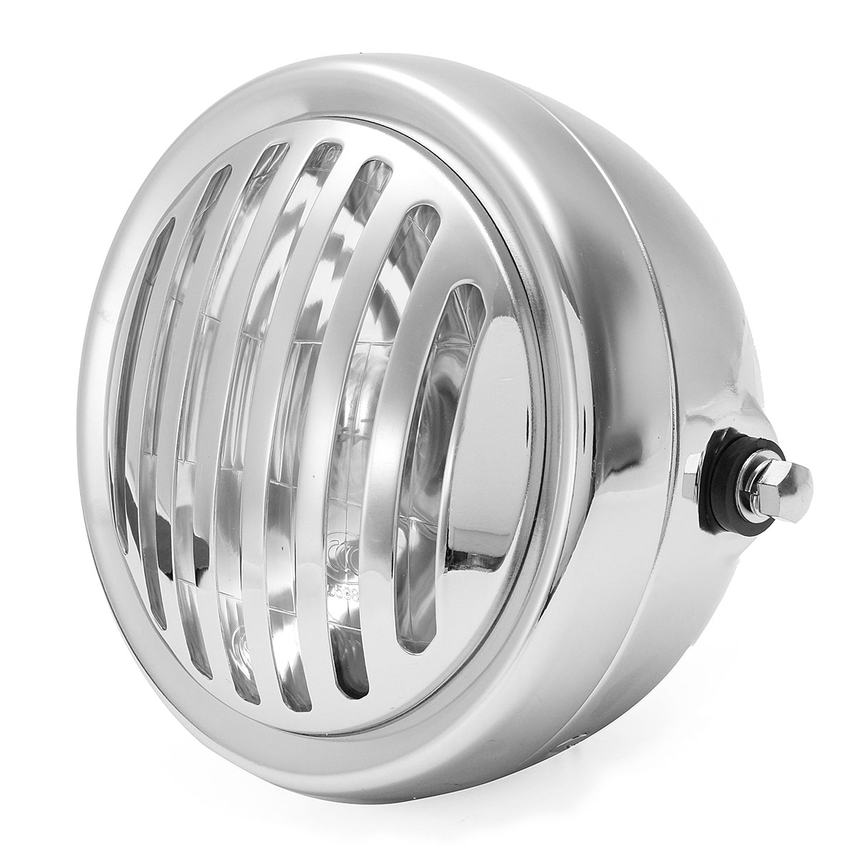 65inch-Motorcycle-Headlight-Retro-Grill-Guard-Metal-For-Harley-Chopper-Cafe-Racer-1261398