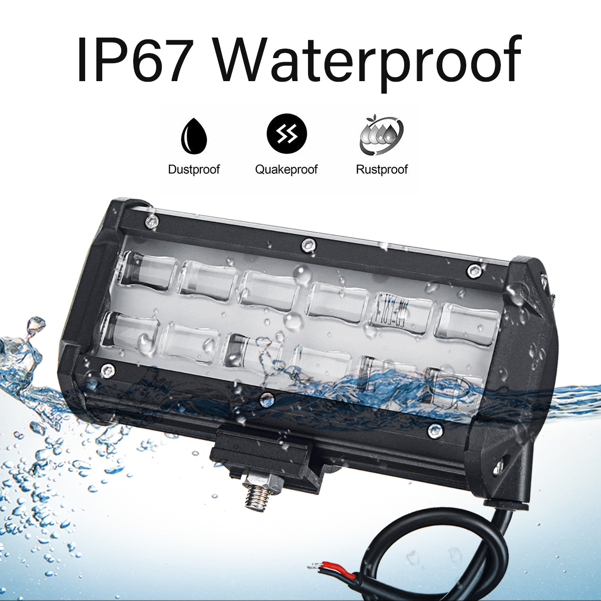 6D-LED-36W-6000K-Work-Light-Spot-Beam-Boat-Truck-Offroad-4WD-SUV-White-Lamp-IP67-1543875