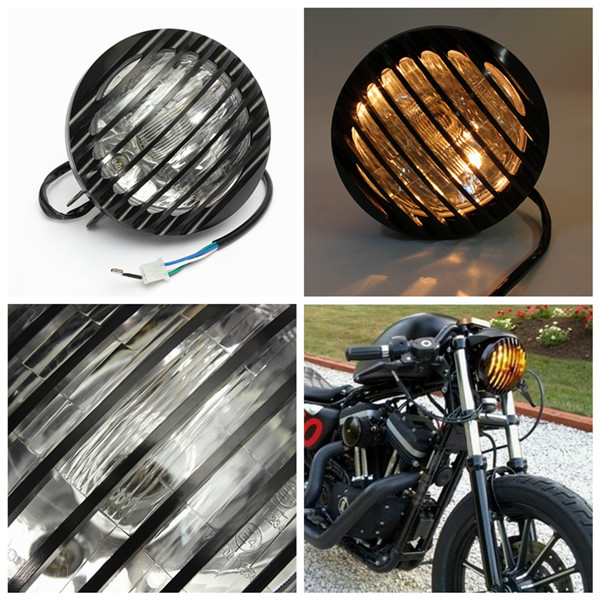 6inch-Black-Motorcycle-Autocycle-Autobike-Halogen-Headlight-Light-For-Harley-979205