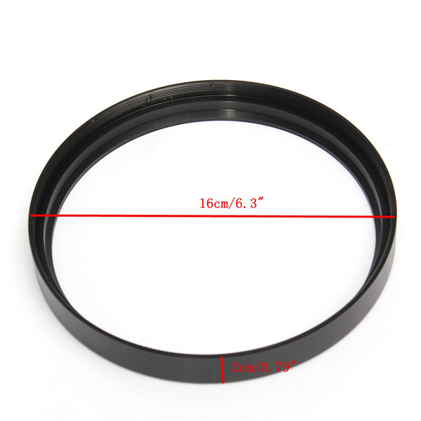 6inch-Motorcycle-Bullet-Halogen-Headlight-Grill-Cover-Black-CNC-Aluminum-For-Harley-979210