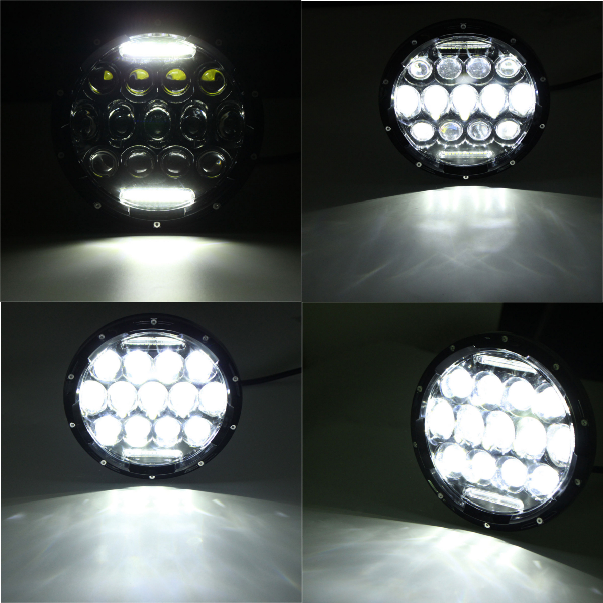 7-Inch-10-24V-LED-H4-Headlight-HiLo-for-Jeep-Wrangler-Harley-Davidson-Hummer-1033643