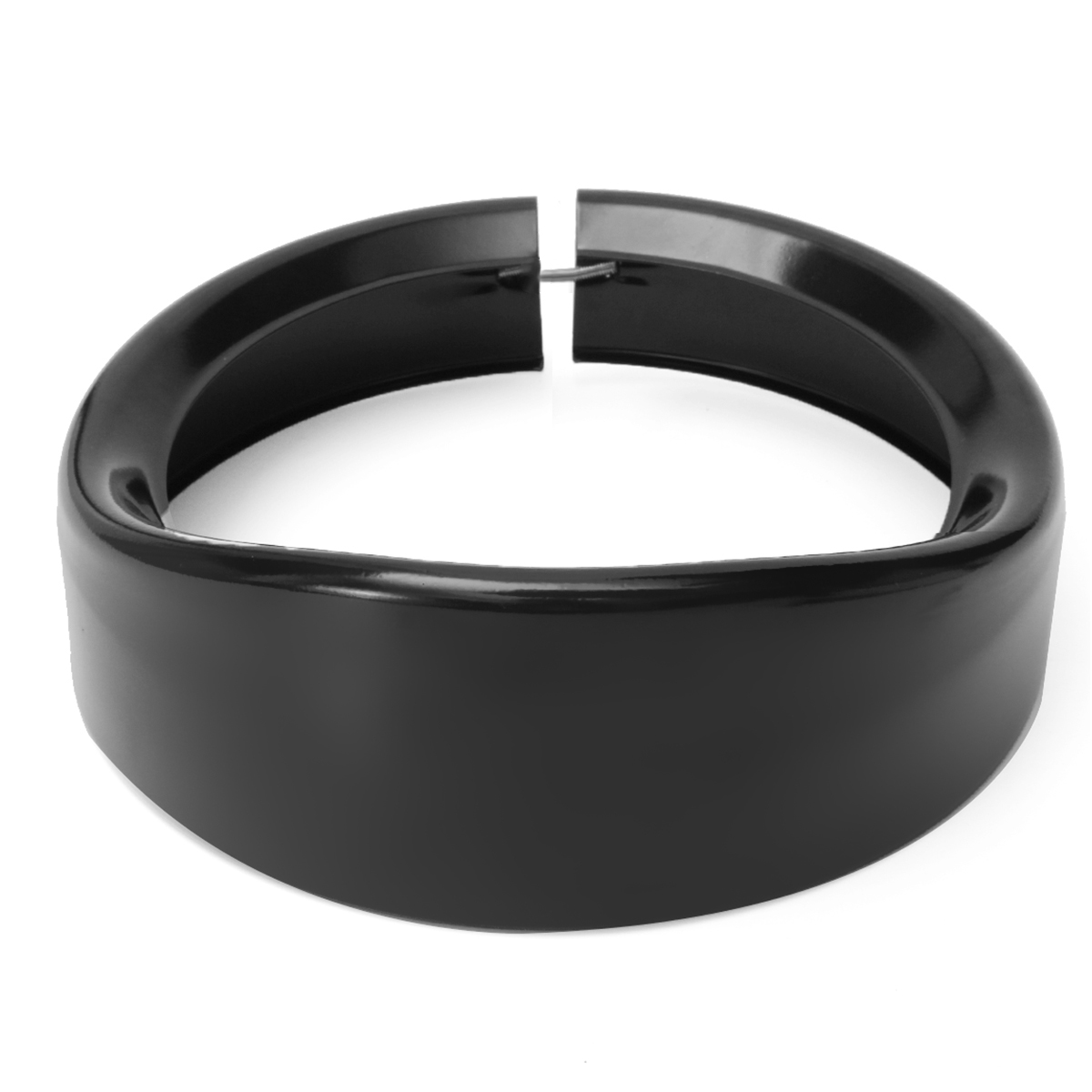 7inch-Headlight-Headlamp-Trim-Ring-Protect-Guard-Cover-Cap-Black-For-Harley-1476304