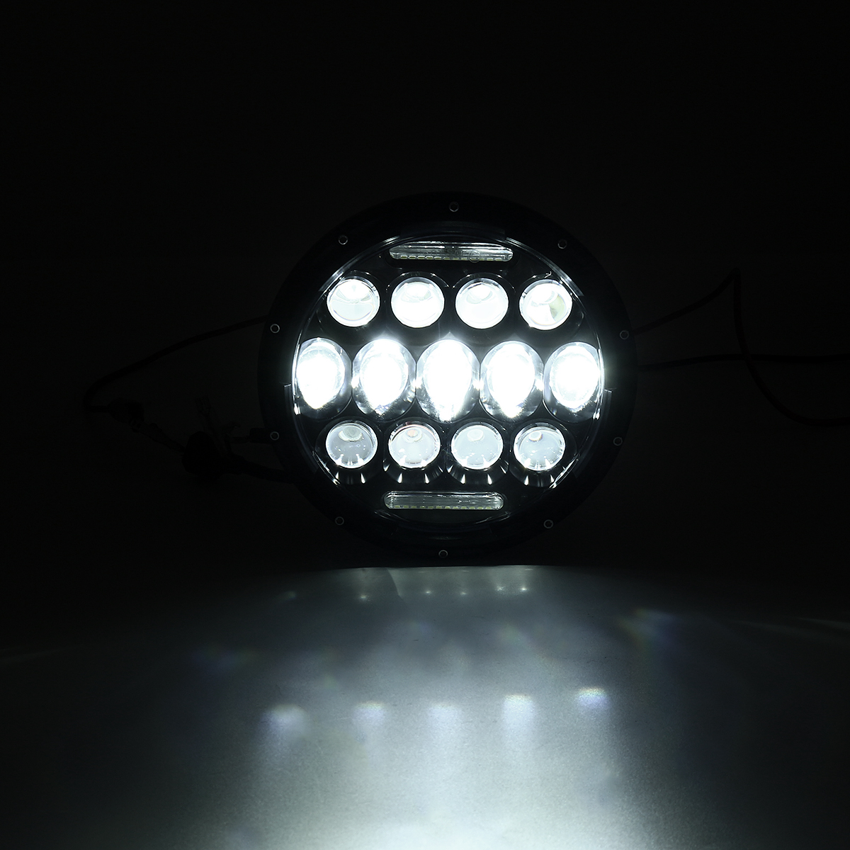 7inch-Round-LED-Black-Headlight-White-Lamp-DRL-HiLo-Beam-For-JeepJK-TJLJCJ-1685831