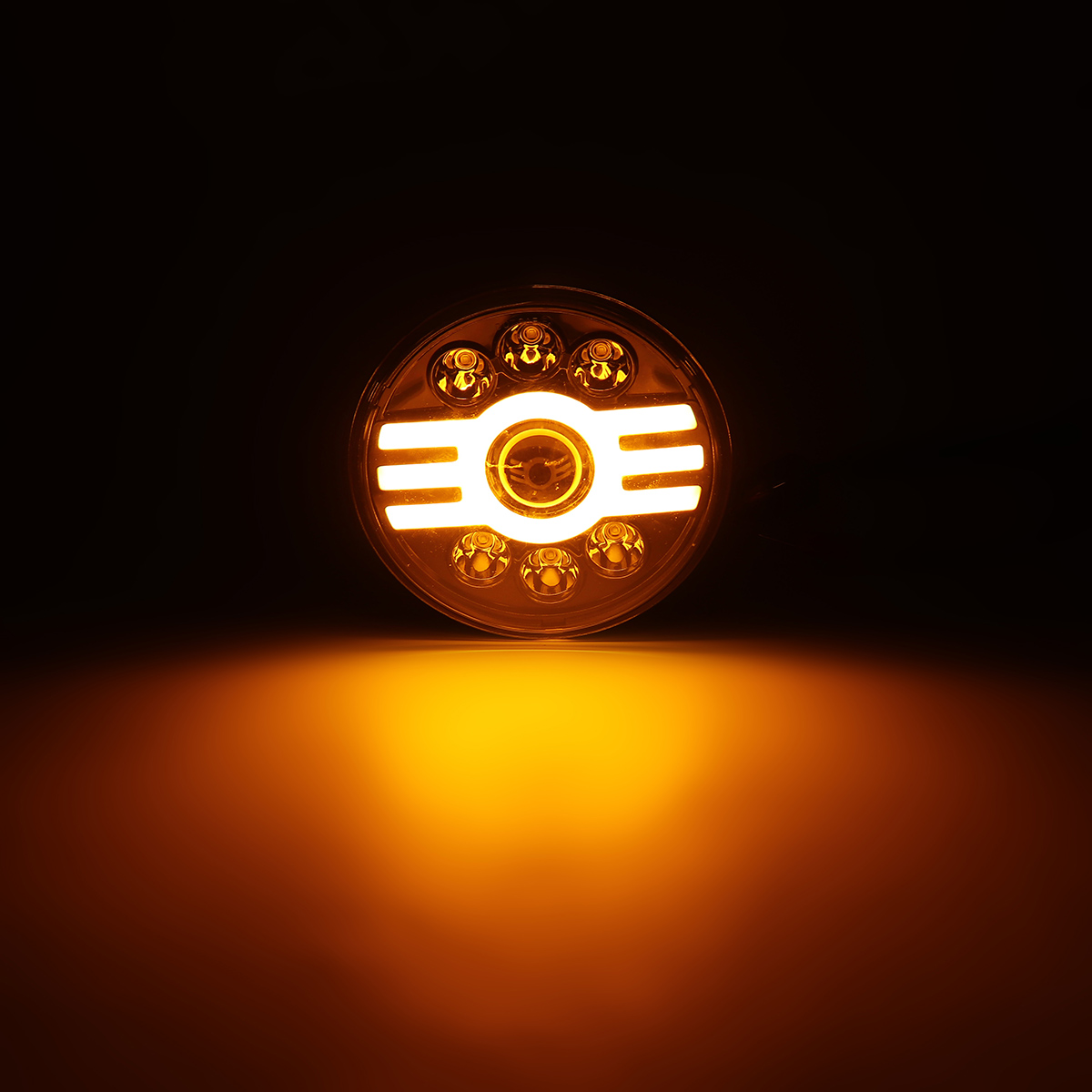 7quot-Motorcycle-Halo-Ring-LED-Headlight-Front-Light-IP68-For-Yamaha-For-Honda-For-Kawasaki-1736135