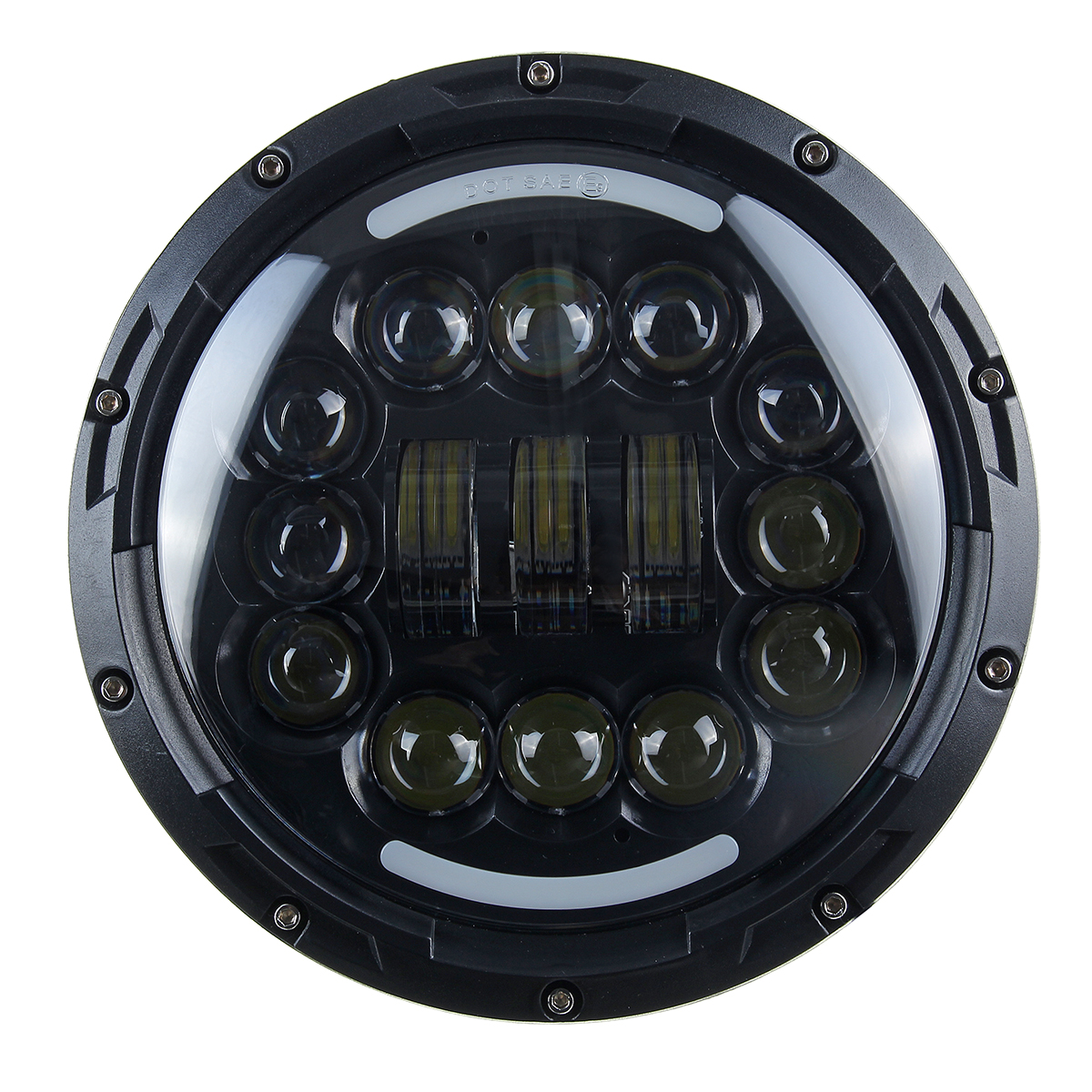 7quot-Motorcycle-LED-Headlight-Projector-Halo-Angel-Eye-Hi-Lo-Beam-Turn-Signal-DRL-1734837