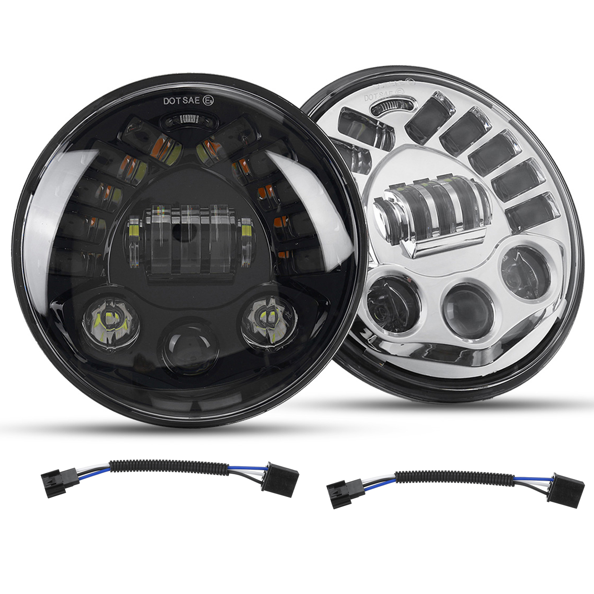 7quot-Projector-LED-Headlights-HiLo-Beam-DRL-Turn-Signal-Light-For-Harley-Davidson-1631949