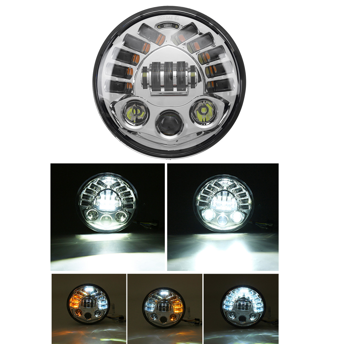7quot-Projector-LED-Headlights-HiLo-Beam-DRL-Turn-Signal-Light-For-Harley-Davidson-1631949