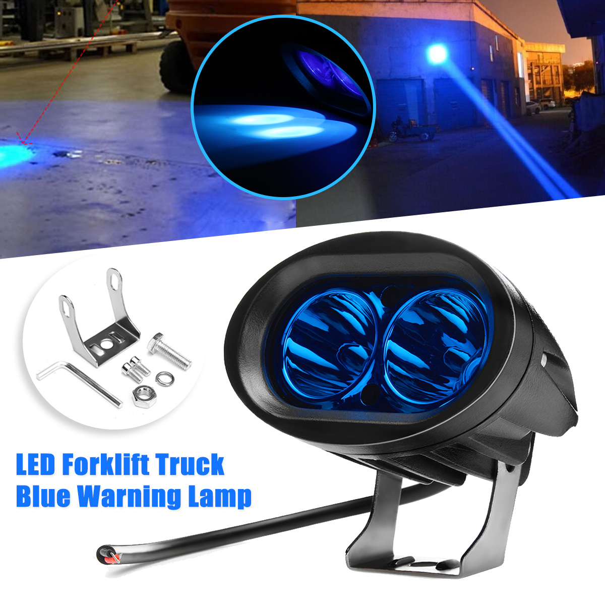 9-60V-DC-20W-Blue-Light-Waterproof-LED-Headlights-Stainless-Steel-Forklift-Warning-Lamp-1285346