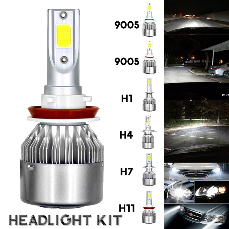 9V-36V-H1H4H7H1190059006-COB-LED-Headlights-Bulbs-Conversion-Kit-White-1500476