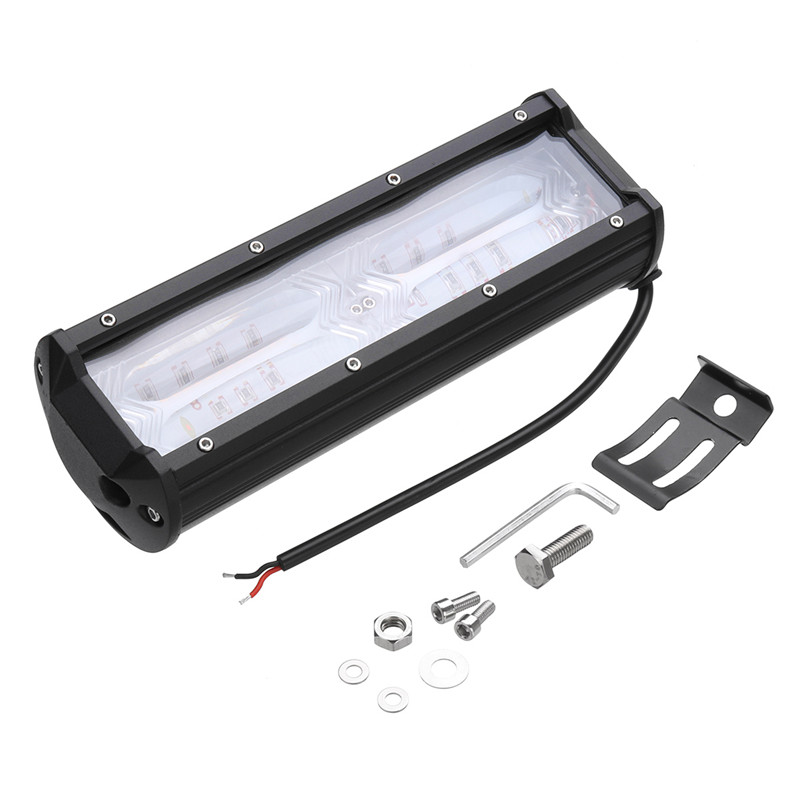 9inch-48-LED-DC9-32V-144W-14400LM-6500-7000k-IP68-Headlights-White--Yellow-Strobe-Light-1490110