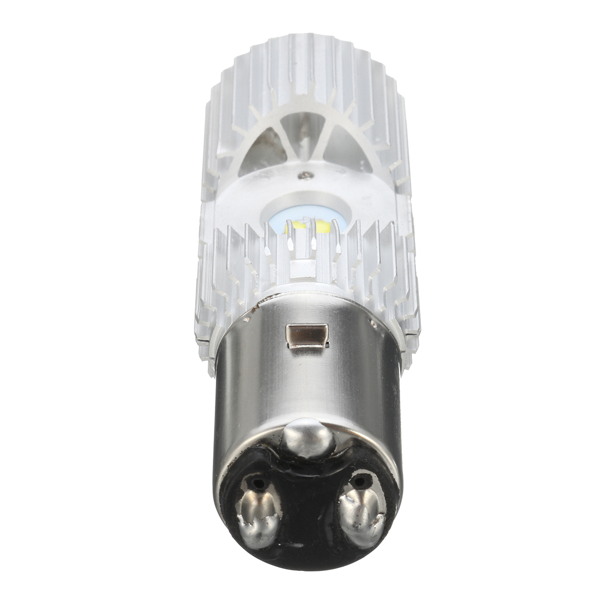 BA20D-1200LM-6000K-4-LED-Scooter-HiLo-Motorbike-Moped-ATV-Headlight-Fog-Lamp-Bulb-1221978