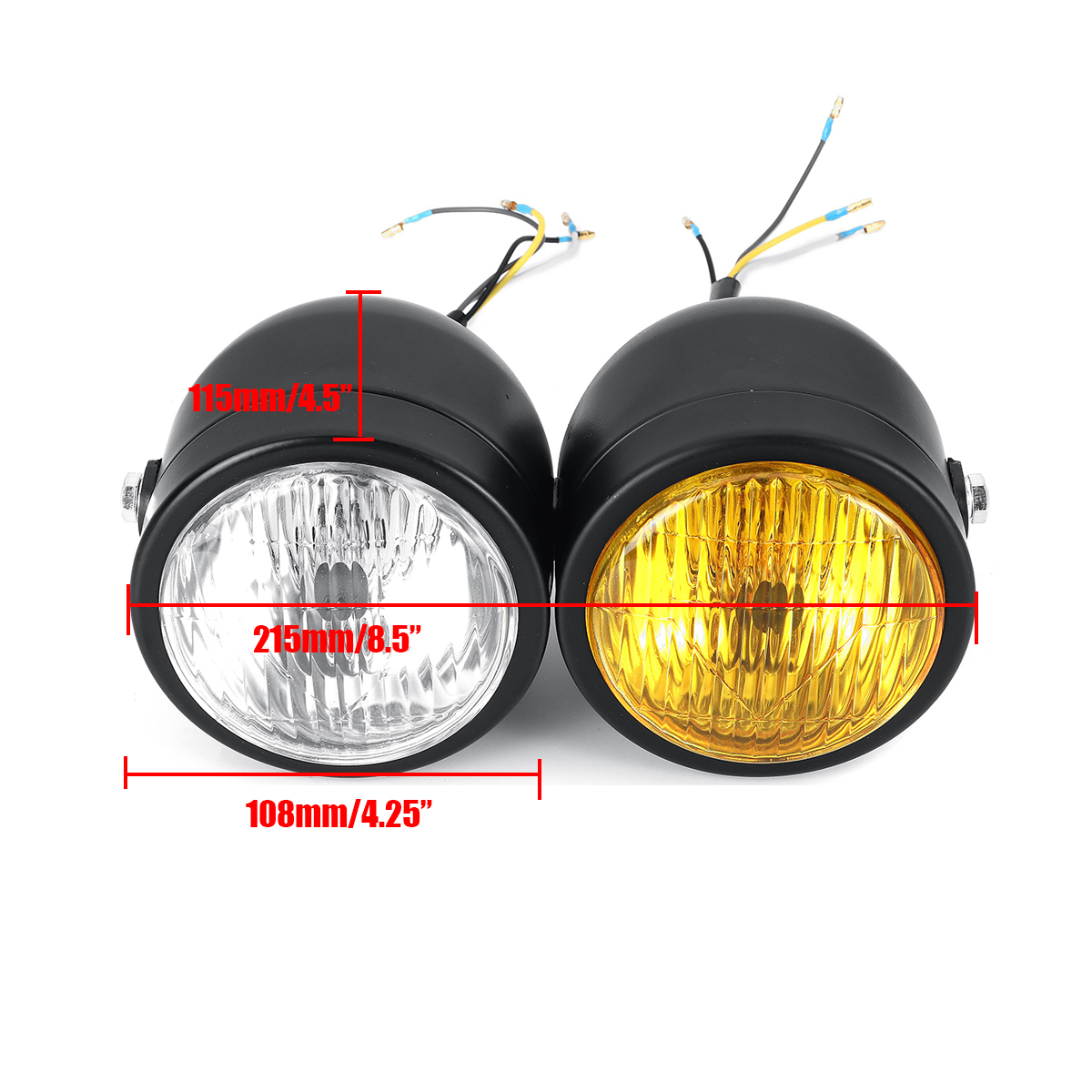 Black-Twin-Headlight-Motorcycle-Double-Dual-Lamp-Street-Fighter-Dual-Headlight-1768594