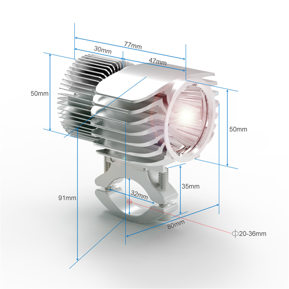 CNSUNNYLIGHT-18W-2700LM-Motorcycle-LED-Headlights-Fog-DRL-Headlamp-Hunting-1384265