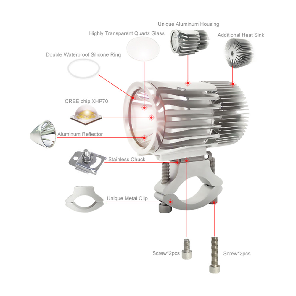 CNSUNNYLIGHT-18W-2700LM-Motorcycle-LED-Headlights-Fog-DRL-Headlamp-Hunting-1384265