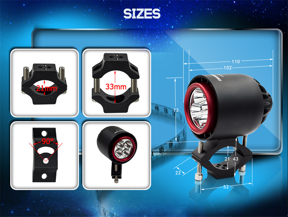 CNSUNNYLIGHT-3400LM-20W-6000K-IP67-Motorcycle-Turbo-LED-Headlights-Flash-Strobe-Light-1382027