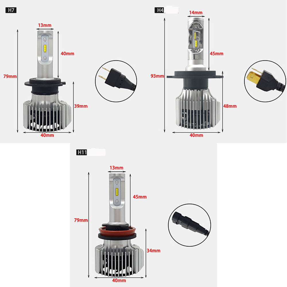 CNSUNNYLIGHT-72W-8500LM-Car-LED-Headlights-Bulbs-H4H7H11-High-Low-Beam-Lights-1395474