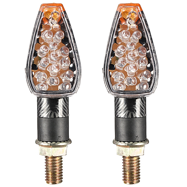 Carbon-Motorcycle-Turn-Signal-14-LED-Indicator-Lights-For-Honda-952063