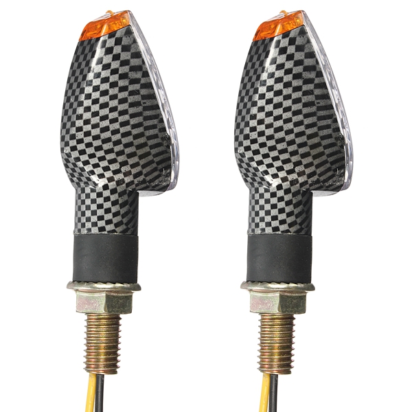 Carbon-Motorcycle-Turn-Signal-14-LED-Indicator-Lights-For-Honda-952063