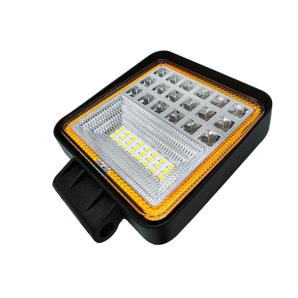 DC-9-30V-Work-Light-Bar-126W-12600lm-IP68-Waterproof-45-LED-WhiteGolden-1667780
